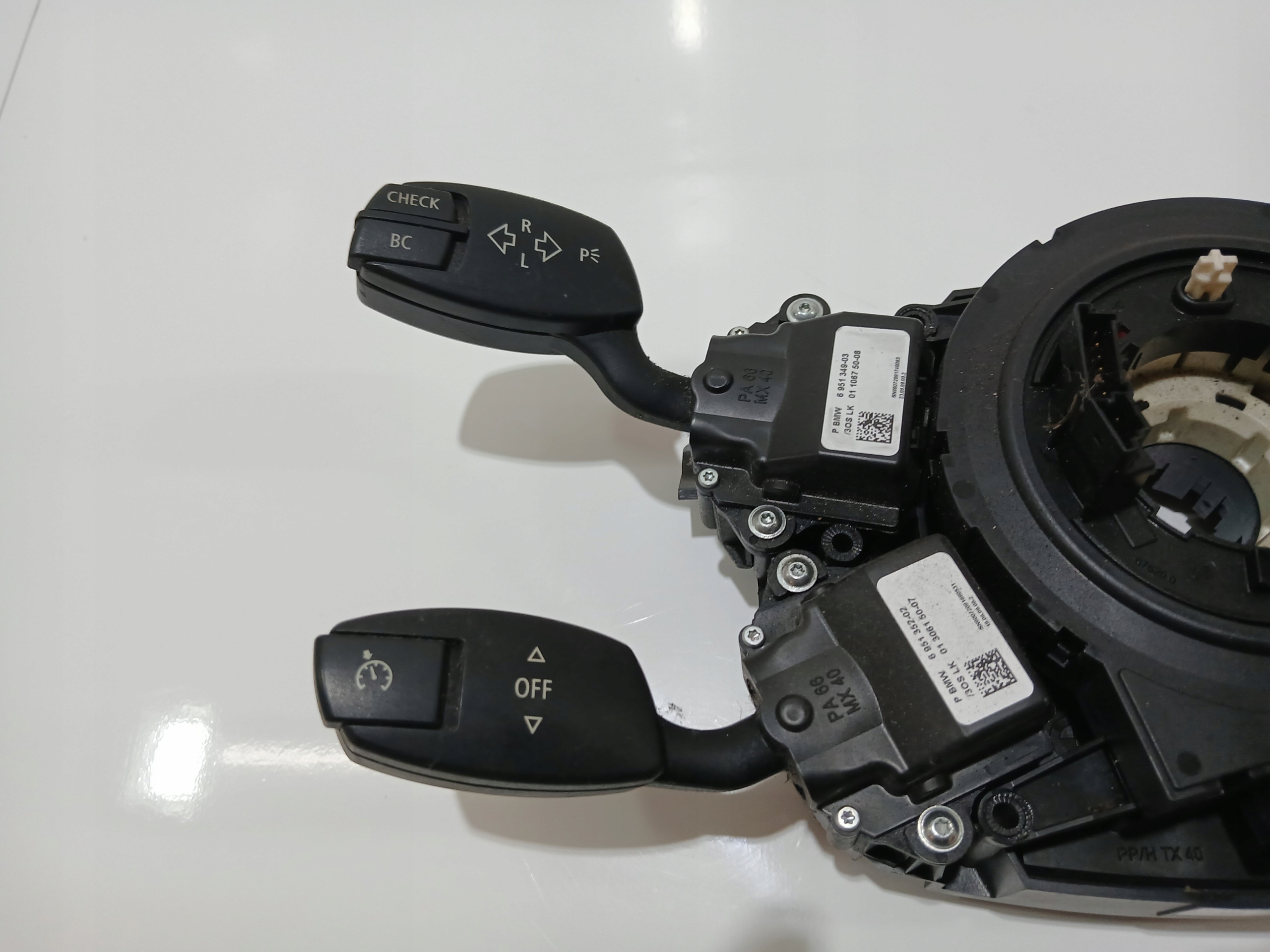 steering wheel levers and controls ring BMW E60 LCI OE 9204508 (4642357)