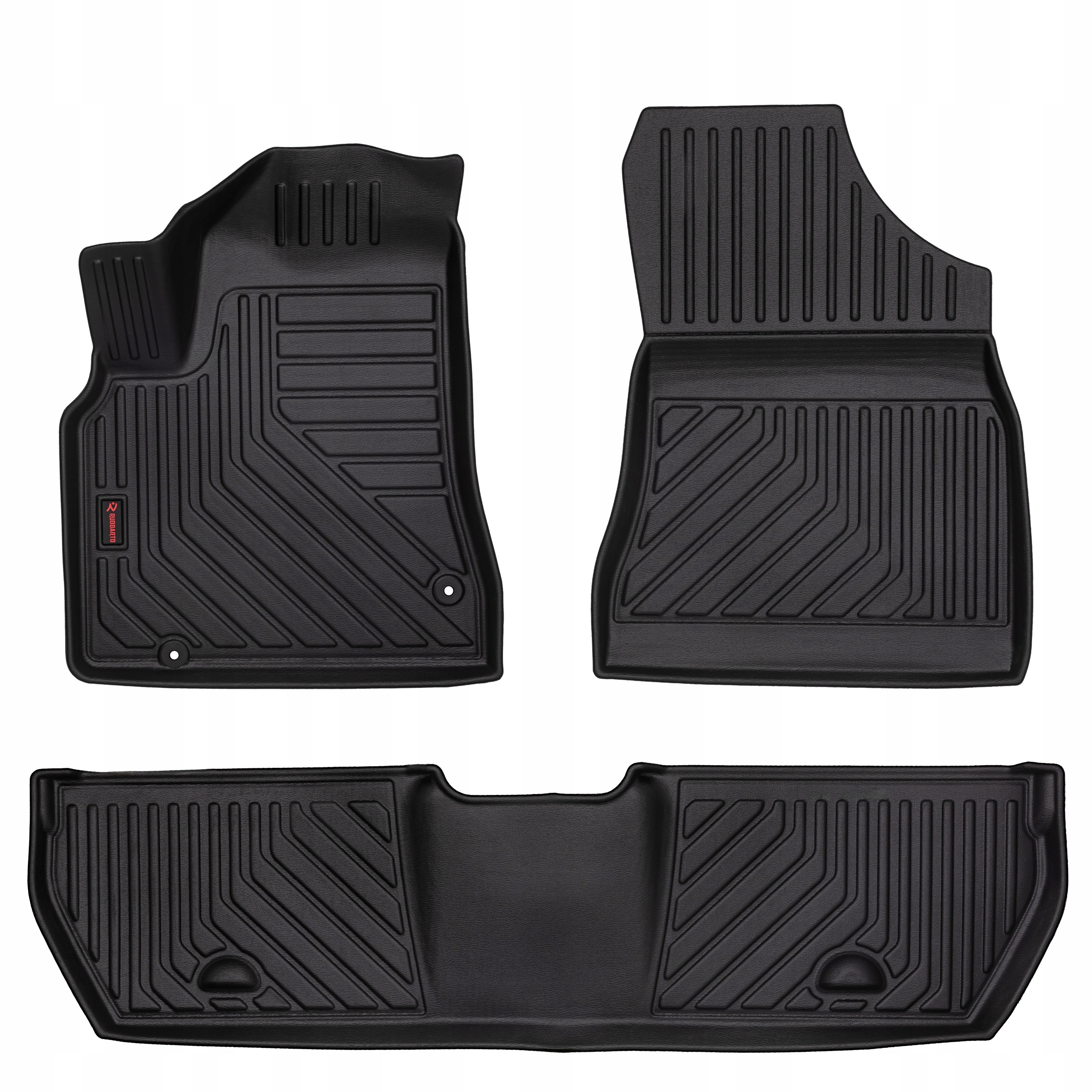 3D gumové autokoberce pre: Citroen Berlingo II kombivan, multispace