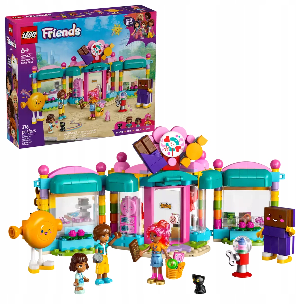 Lego Friends Obchod S Bonbóny V Heartlake 42649 Stavebnice Pro Děti Set