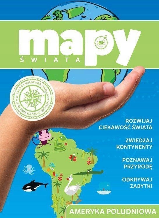 Mapy świata Ameryka Południowa (do powieszenia) Kd