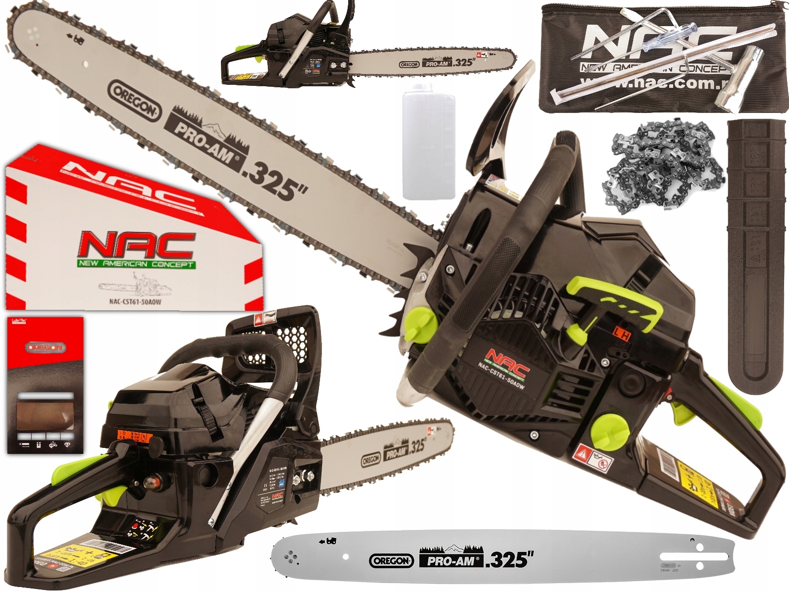 Nac Piła Pilarka Spalinowa Łańcuchowa 3.8KM Walbro Oregon 20" CST61-50AOW