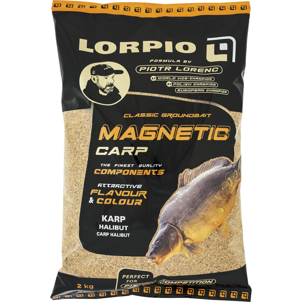 Zanęta Lorpio Magnetic Carp Karp Halibut 2KG