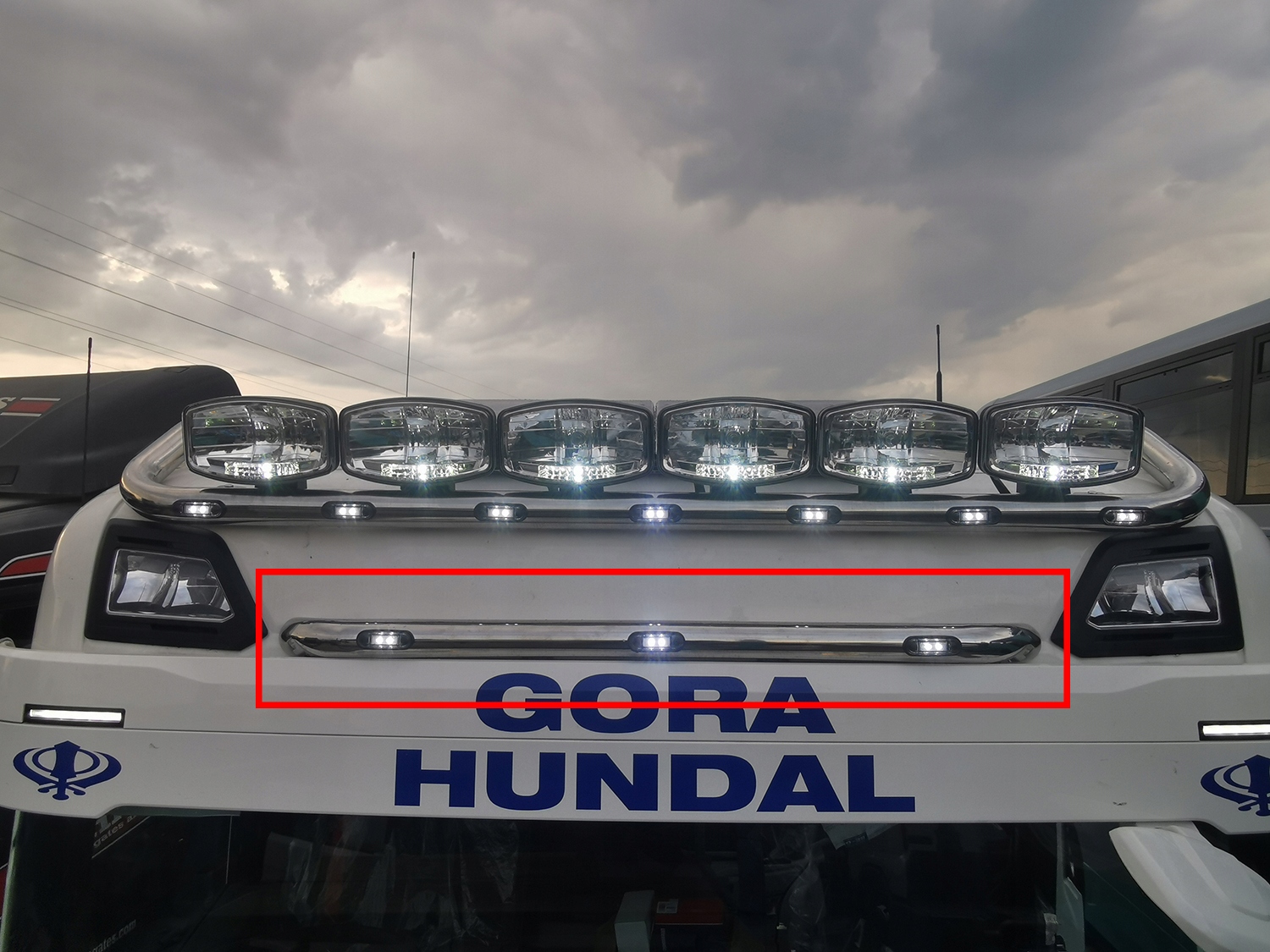 Orurowanie na blende Scania Next Generation