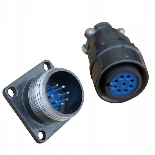 ZŁĄCZE 9-PIN DO OBUDOWY NA PANEL PRZEMYSŁOWE WTYK GNIAZDO 9 PIN