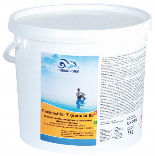 

Chemochlor T65 Granulat Chlor Szok Chemia 5 Kg