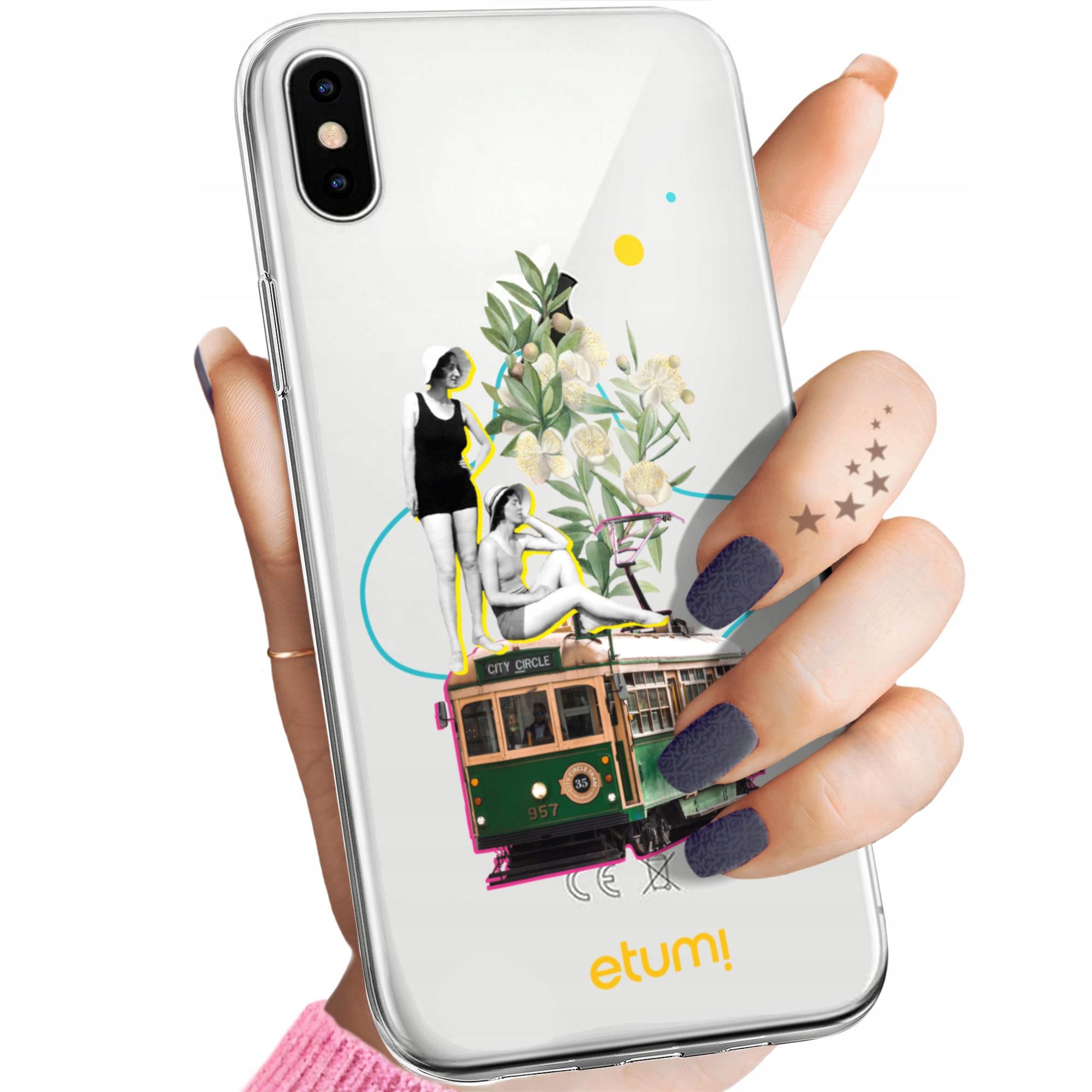 Etui Do Iphone Xs Max MIX Przeszłość Oryginalne Obudowa Pokrowiec