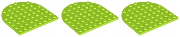 

Lego 41948 Płytka 8x8 lime Nowa (24g) 3 szt.