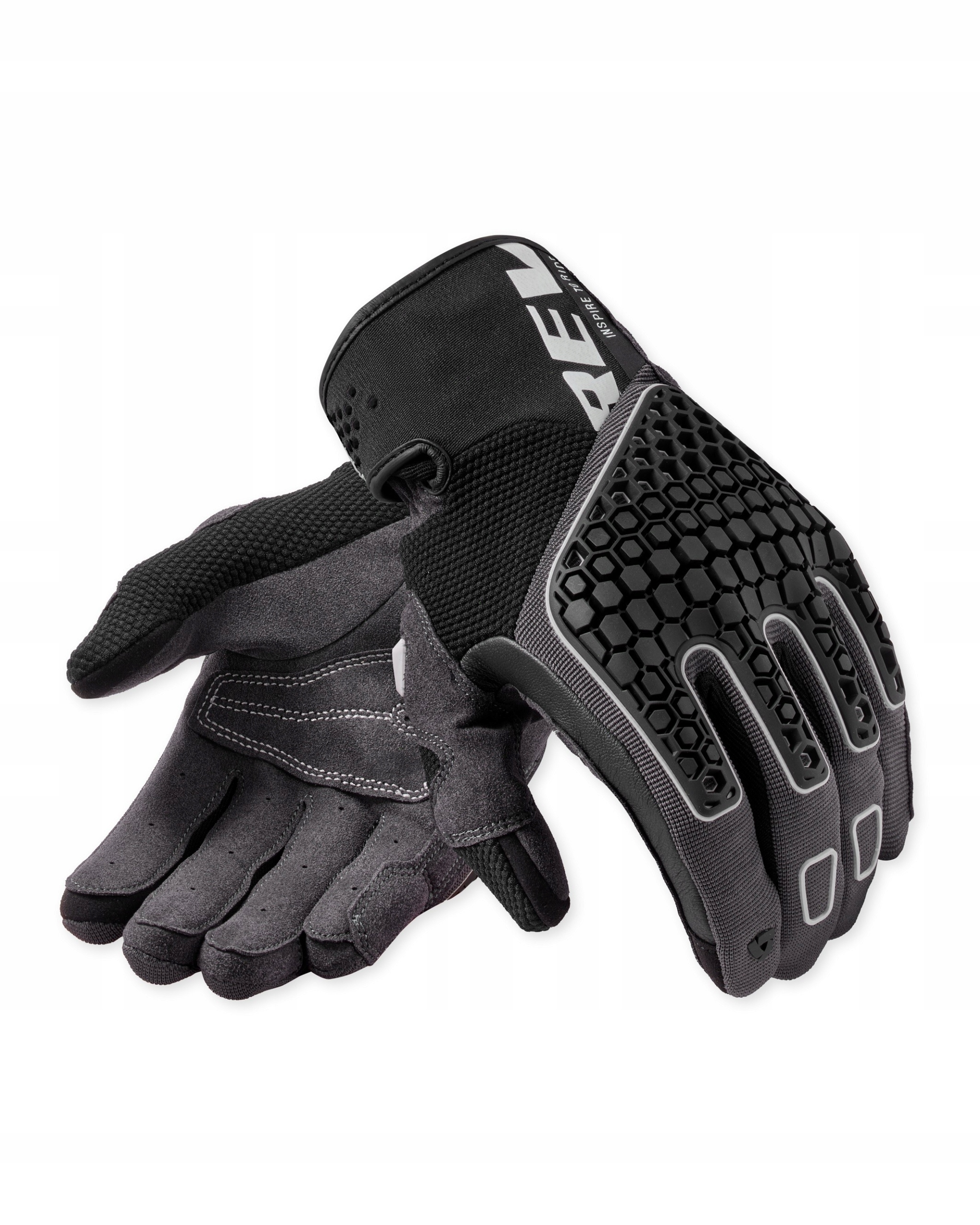 Rukavice Rev'it! Mangrove 2 Black-Grey veľ.M