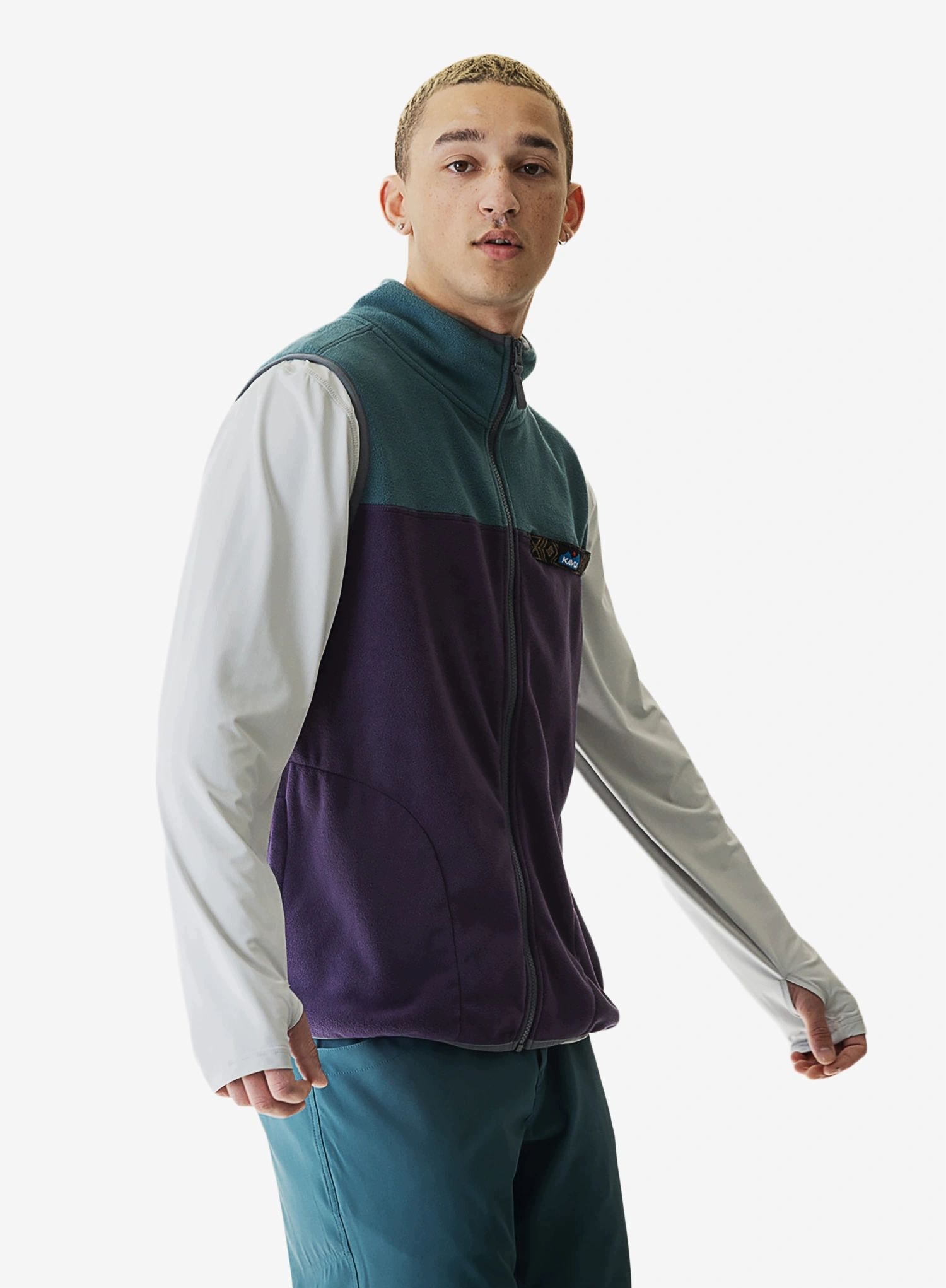 Vesta Kavu West Vest fialové kale XL
