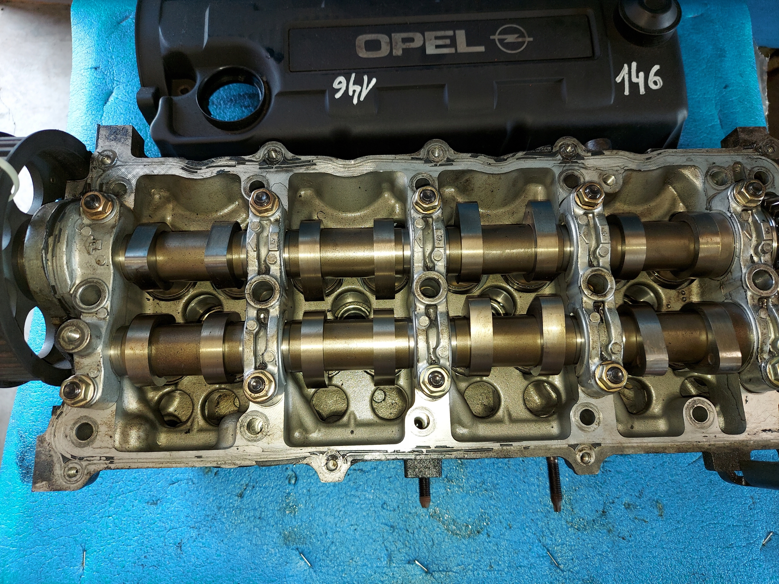 head. OPEL COMBO 1.7 TD Y17DT