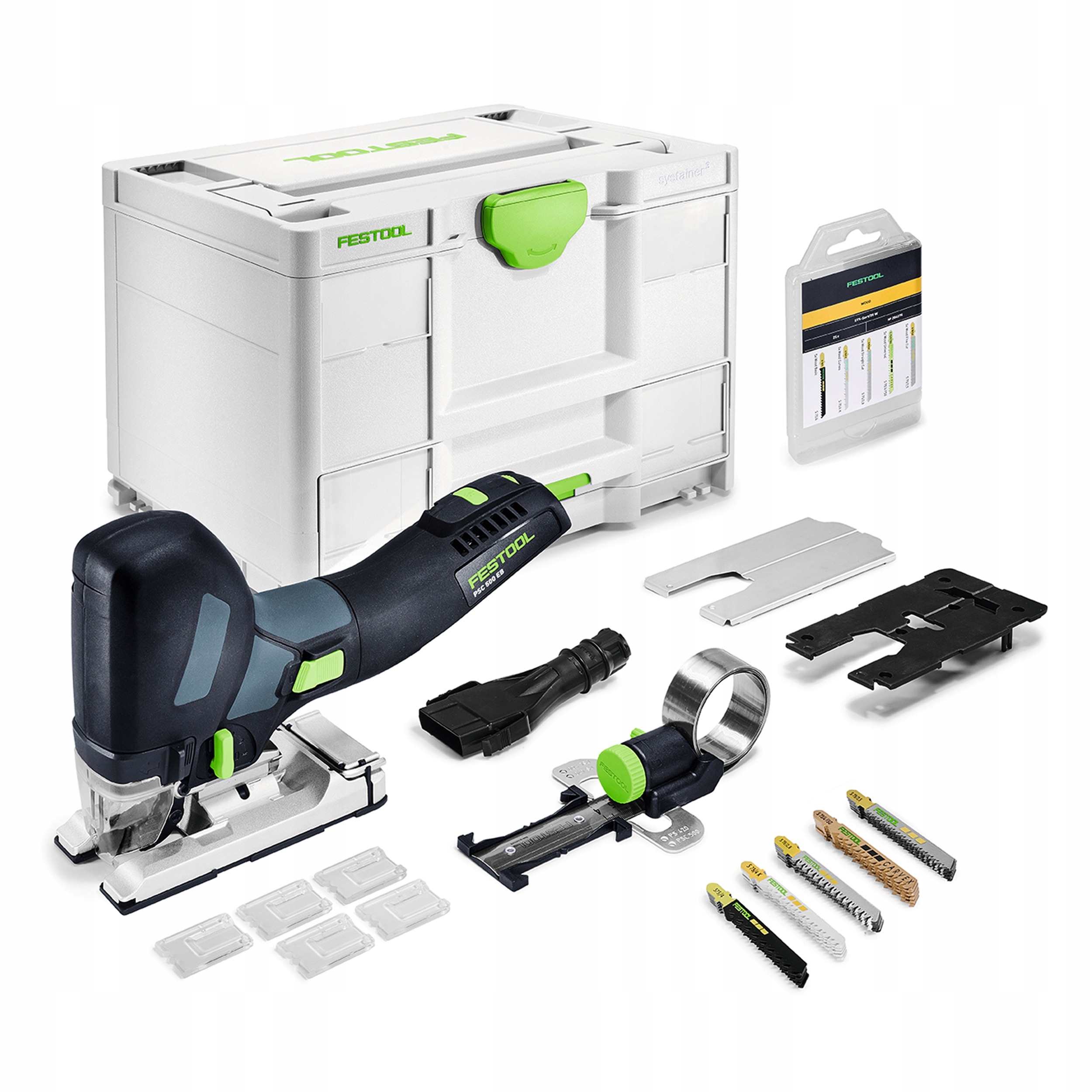 Akumulátorová přímočará pila Psc 500 EB-Basic-Set 576961 Nová Generace Festool
