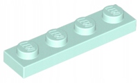 

Lego 3710 Płytka 1x4 light aqua Nowa (1g)