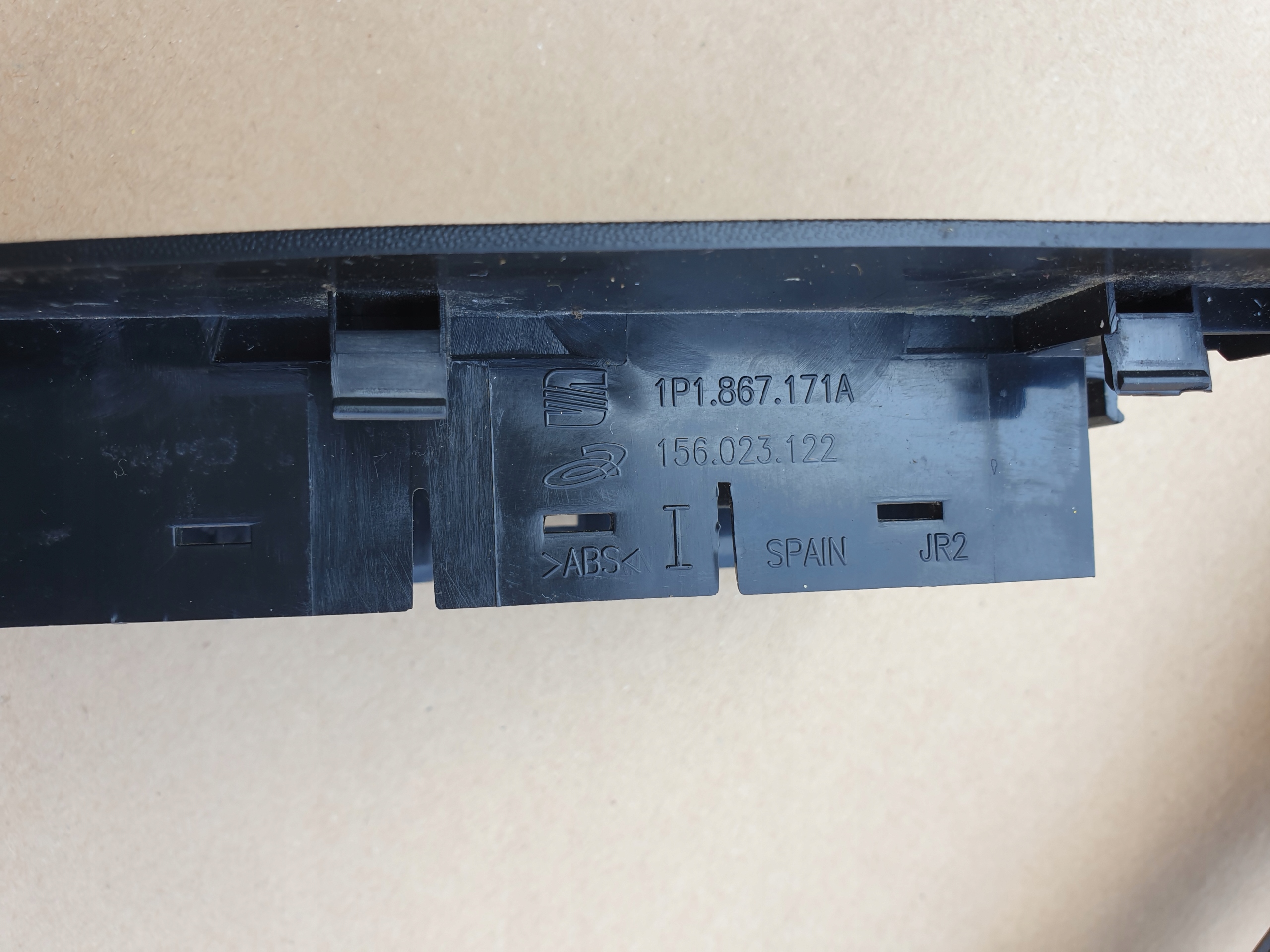 PANEL frame cover controls of the window SEAT LEON II 1P OE EU