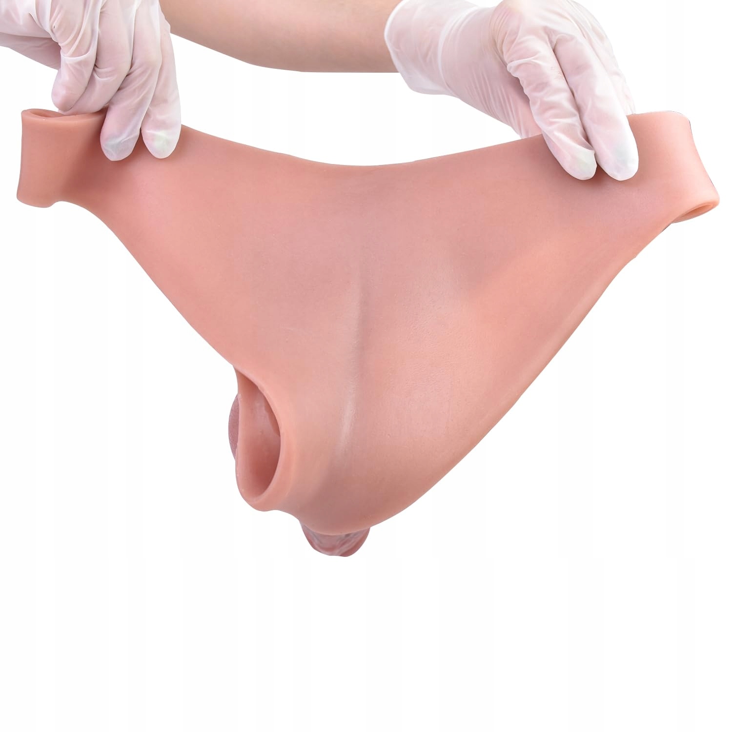 YOUXCLIAN Realistyczny Silikonowy Strap On Dildo z Jądrami — miniatura 8