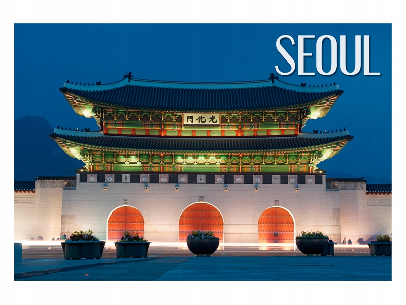 

Korea Płd. Seul Gwanghwamun Magnes na lodówkę