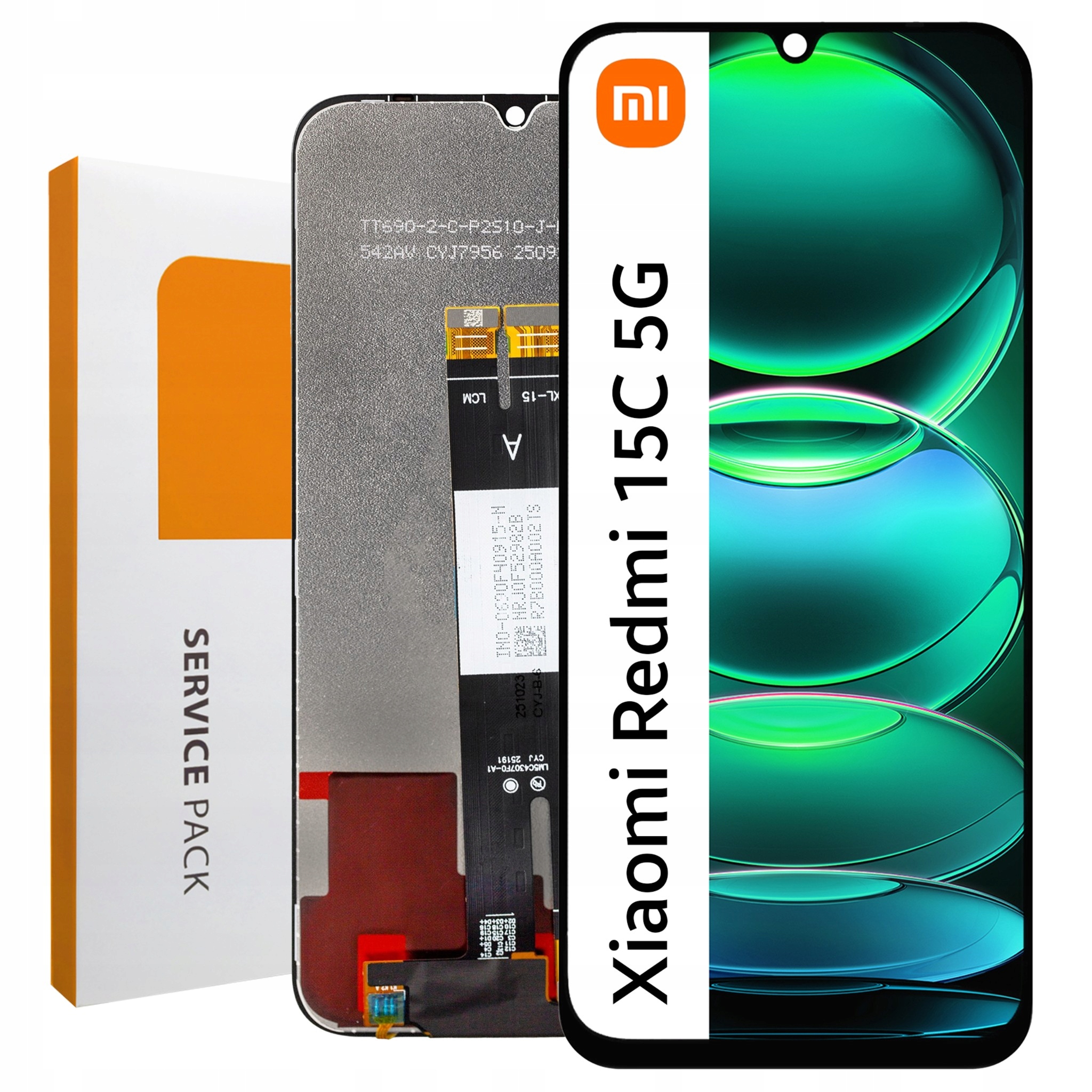 2508CRN2BC LCD pre Redmi 15C 5G Service Pack Matrica Originál Zila