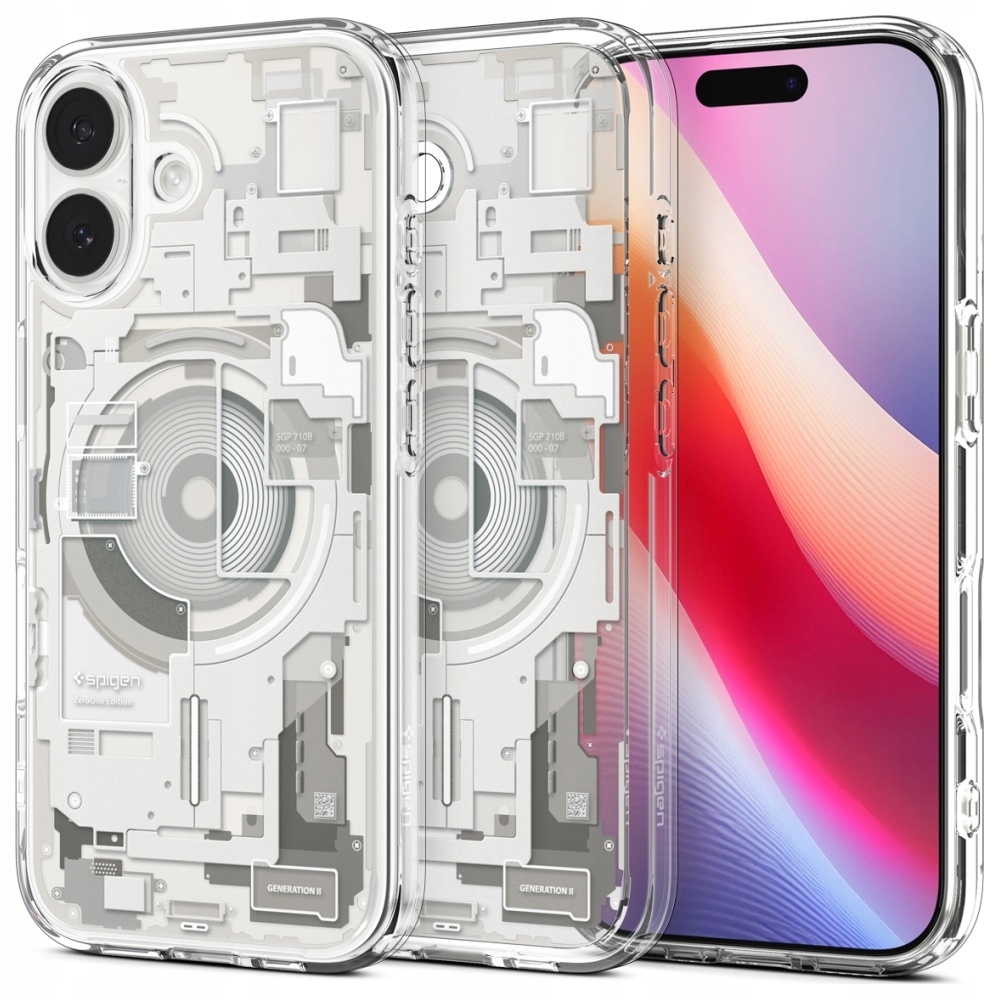 Pouzdro Spigen Ultra Hybrid Mag MagSafe pro iPhone 17 zero one titanium