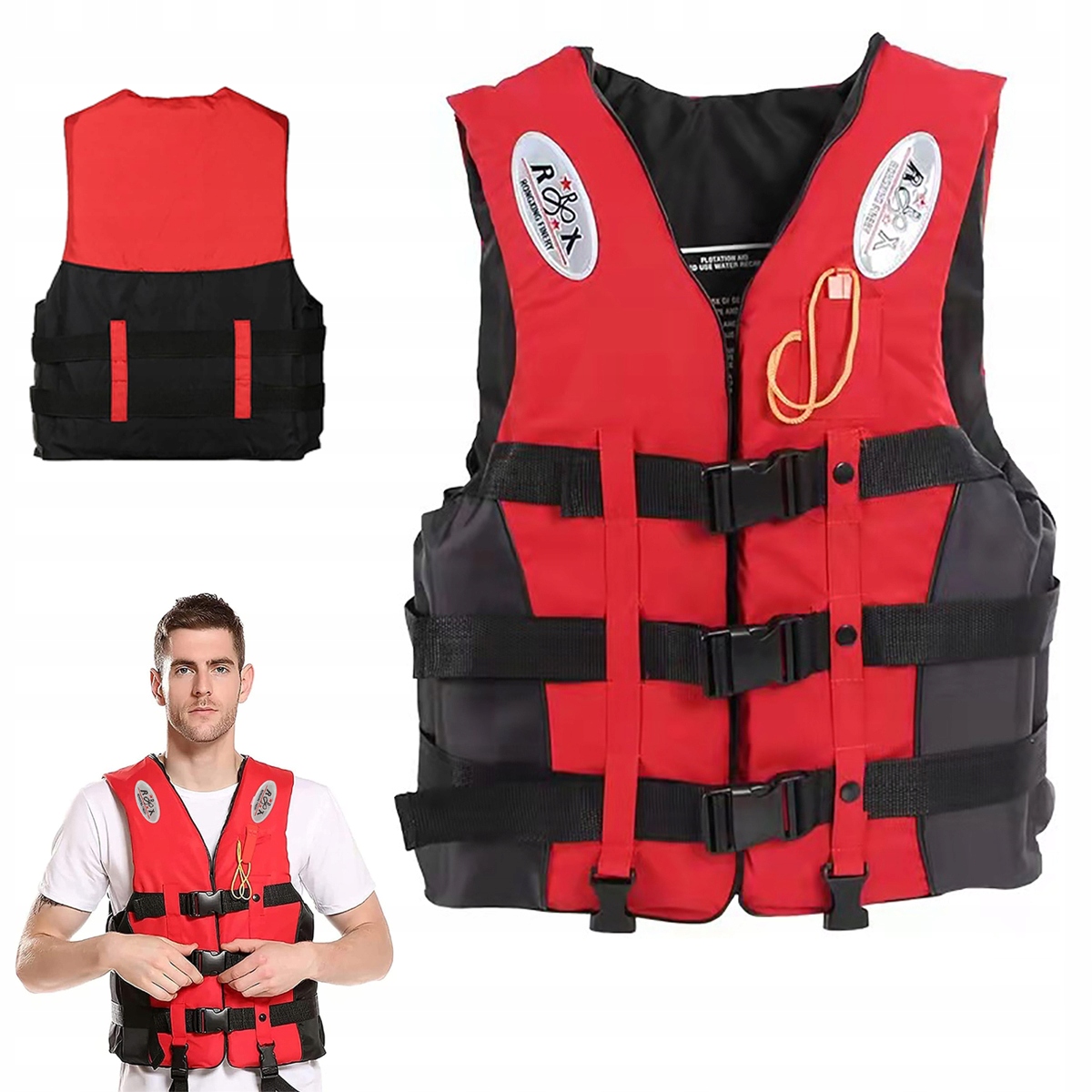 XXXL Kamizelka Ratunkowa Dorosłych kamizelki ratunkowe, Uniwersalna