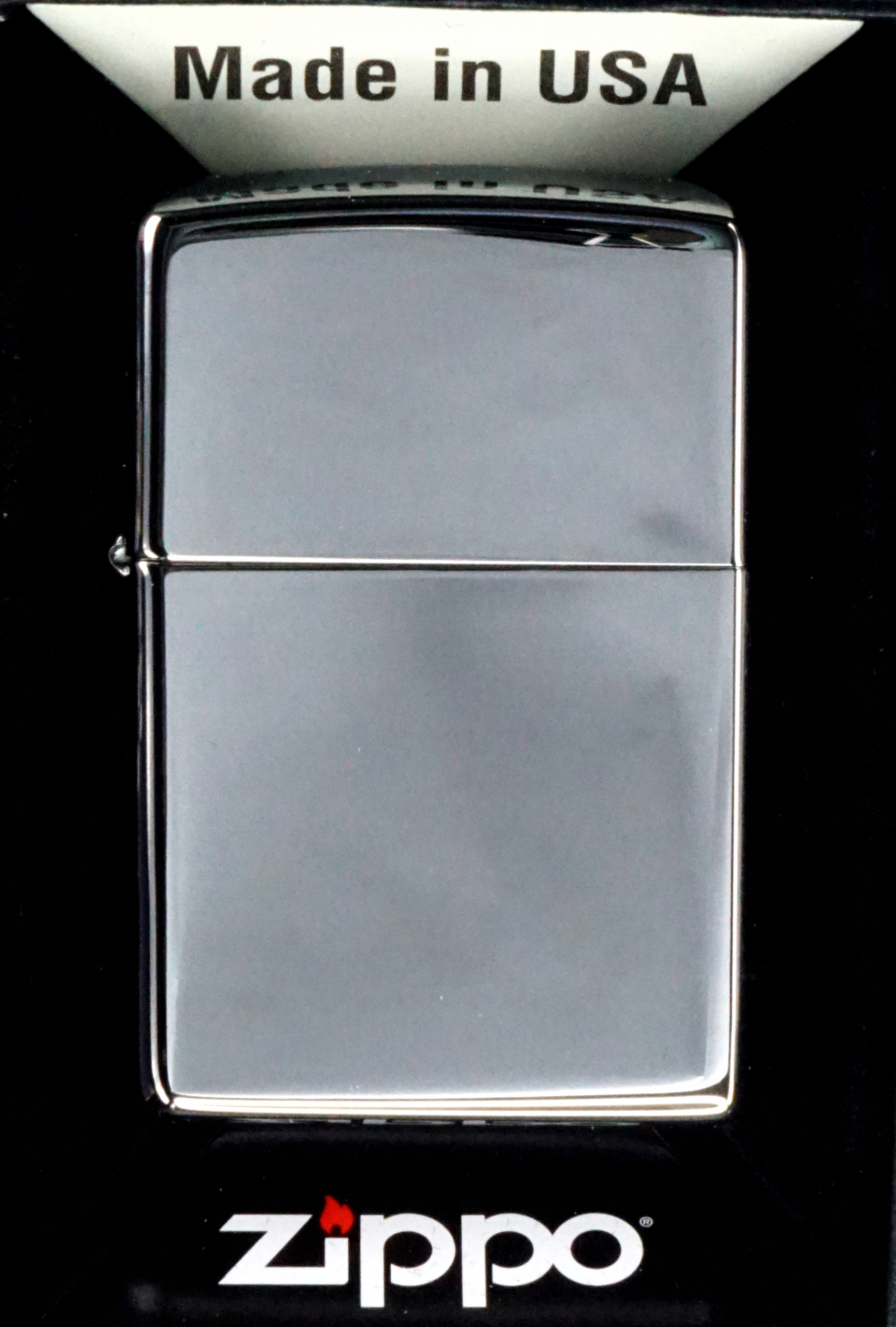 Zapalovač Zippo Chrome High Polished 60000805 Větruodolný benzínový