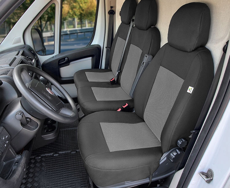 Peugeot Boxer 3os od 2014 pokrowce MIAROWE PREMIUM Model Fiat Ducato IV  od2014 / Ciroen Jumper III od 2014