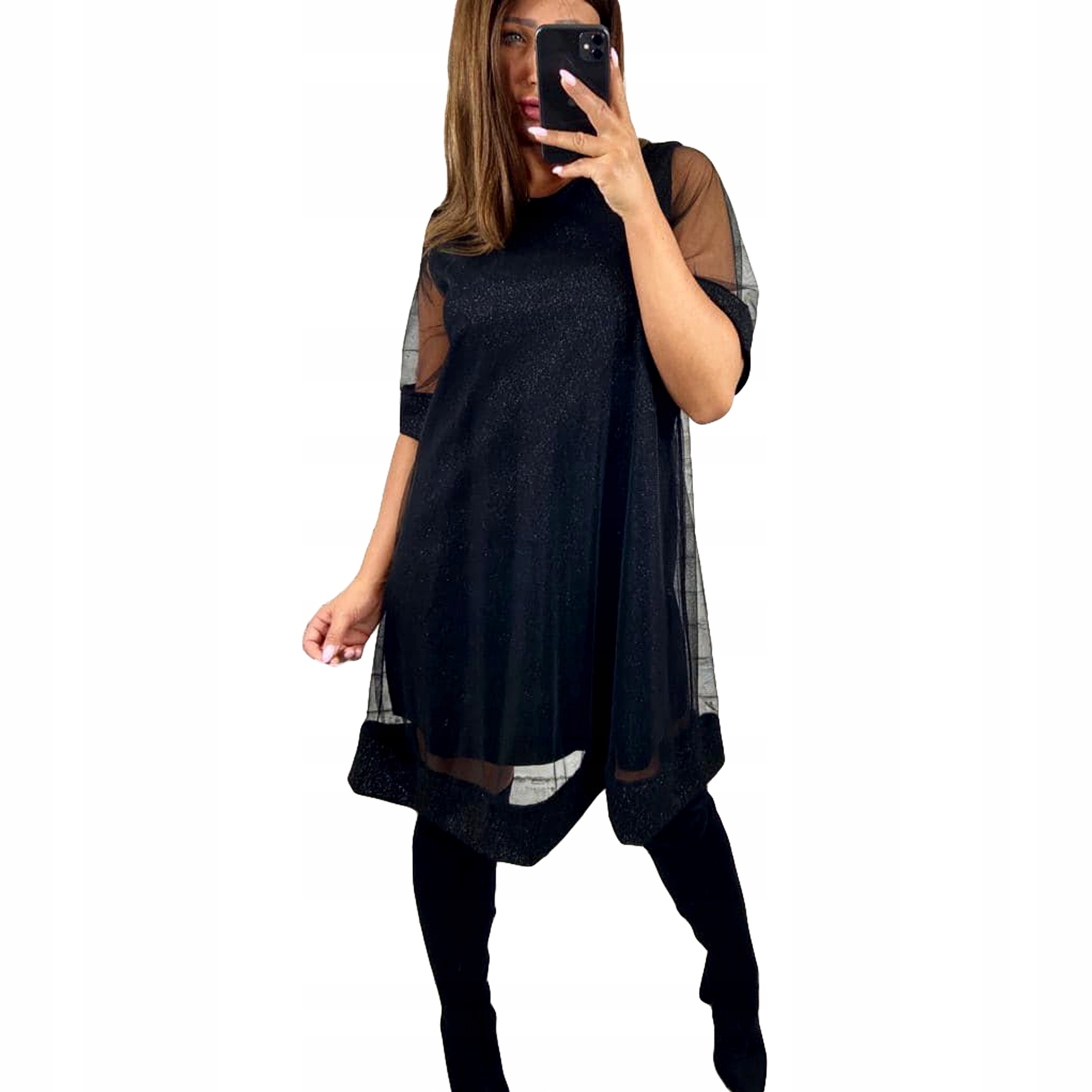 V795 Elegantní Šaty vel. 42 (XL)