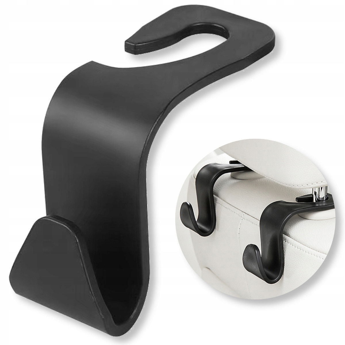 Wieszak Haczyk Uchwyt Na Zagłówek Siatki Torby Hak Do Fotela Samochodu Auta