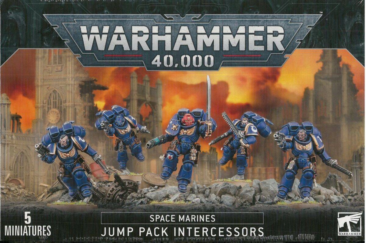 Warhammer 40000 - SPACE MARINES: JUMP PACK INTERCESSORS System Warhammer 40000