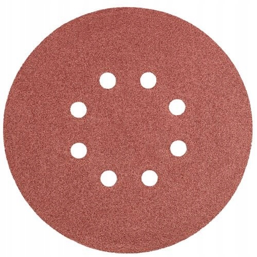 KRĄŻKI ŚCIERNE 150 MM,ÁK100, 5 SZT., Z 8 OTWORAMI