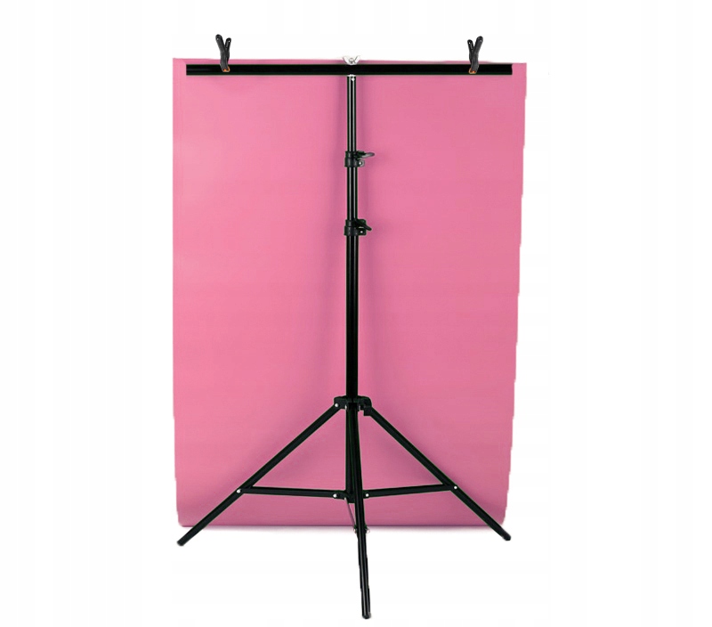 ZESTAW DO TEŁ TYP T TŁO PVC 100x200cm RÓŻOWE PINK Model ZESTAW PVC