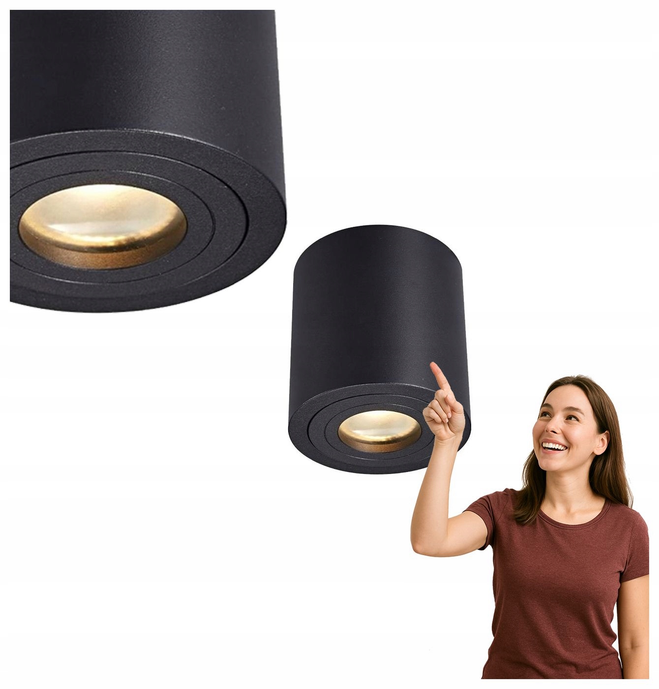 Přisazené bodové svítidlo IP44 Rondip ACGU10-159-N Zuma Line