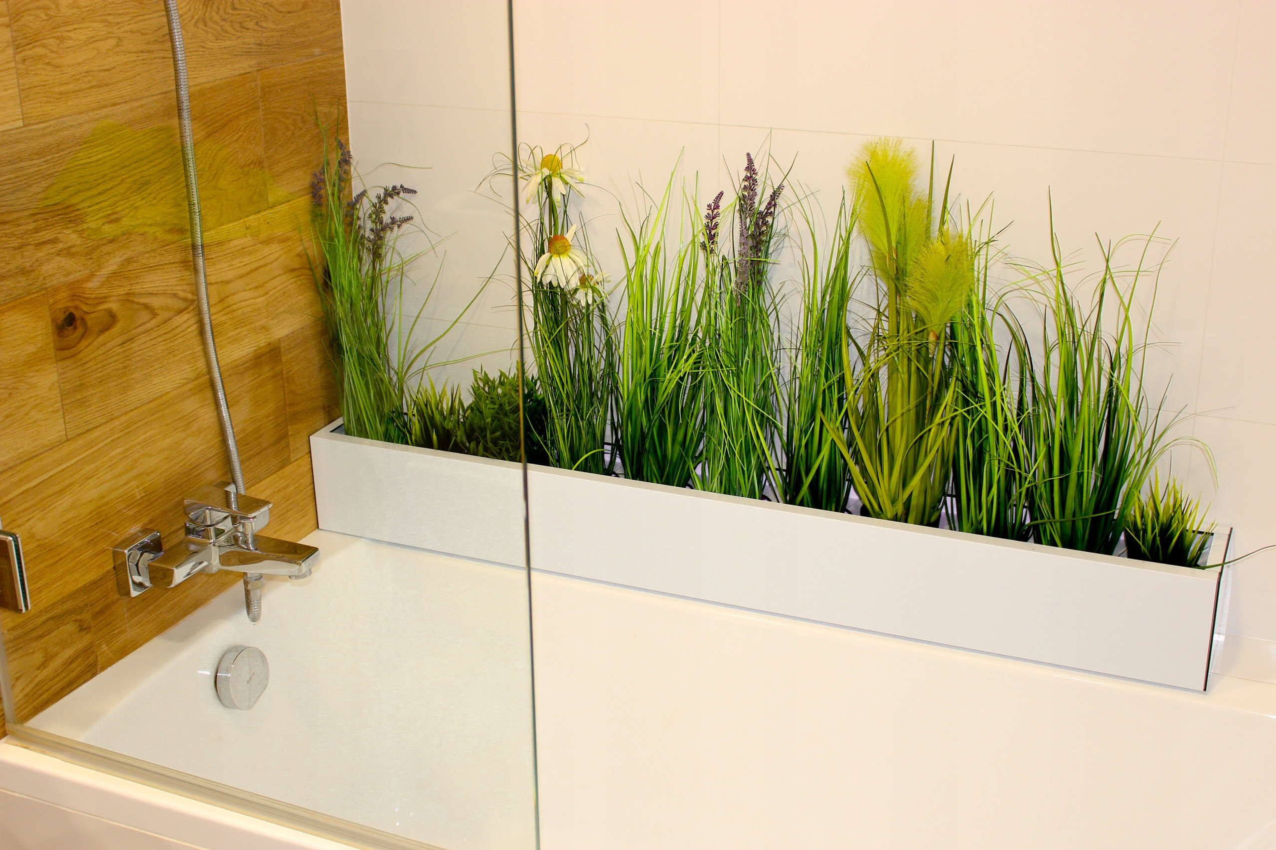 DONICZKA PROSTOKĄTNA, ALUMINIOWA NA WYMIAR 110 cm Długość 15 cm