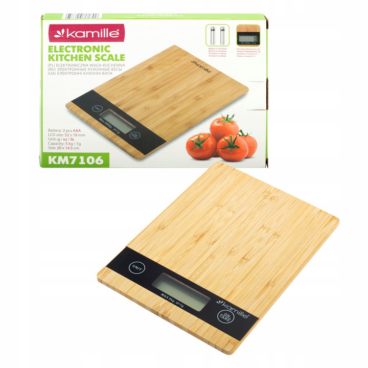 

Elektroniczna Waga Kuchenna LCD Precyzyjna Kamille