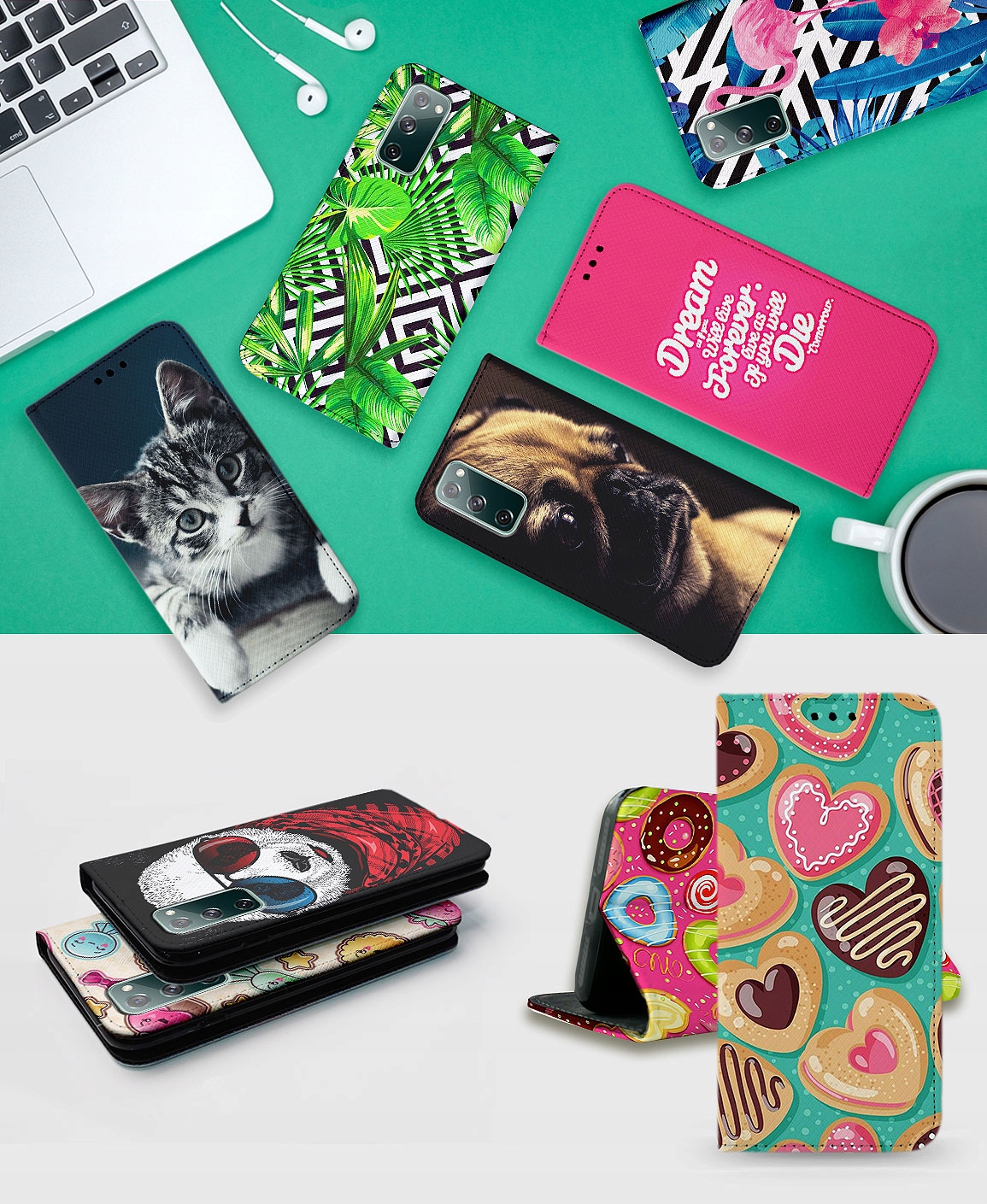 ETUI PREMIUM DO SAMSUNG GALAXY S20 FE WZORY JAKOŚĆ Marka Inna