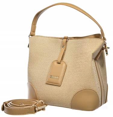 Dámská elegantní kabelka Big Star kufřík, shopper béžová