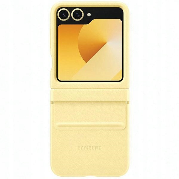 Etui Samsung EF-VF741PYEGWW Z Flip6 F741żółty/yellow Flap ECO-Leather Case