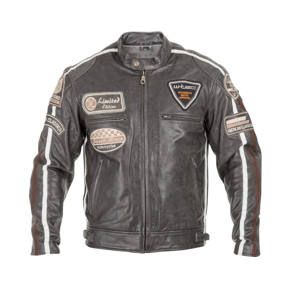 

Męska skórzana kurtka motocyklowa W-tec Buffalo XL