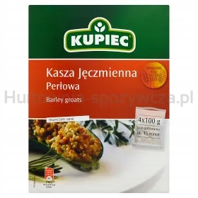 Kupiec Perlová ječná kaše 4 x 100 g