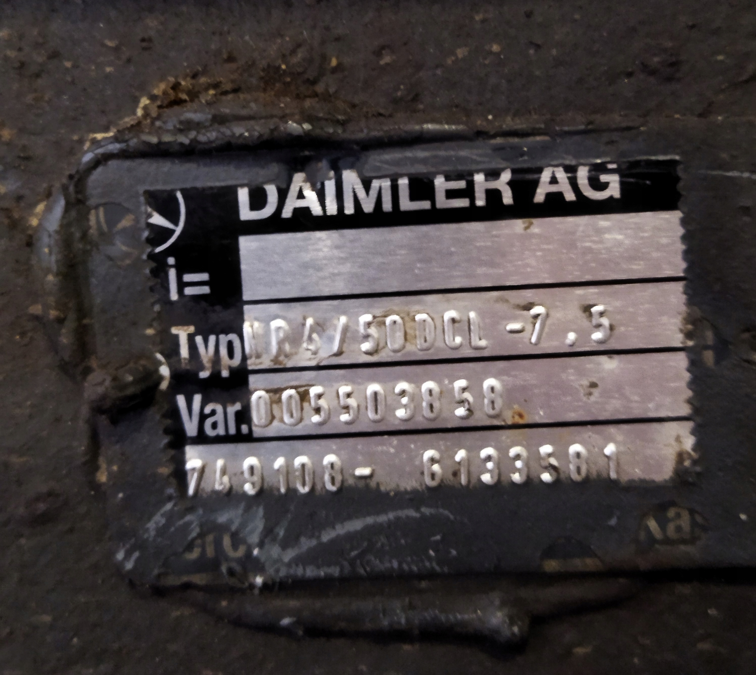 OŚ PODWIESZANA BELKA NR4/50DCL-7,5 MERCEDES ACTROS MP2 MP3 Typ samochodu Samochody ciężarowe