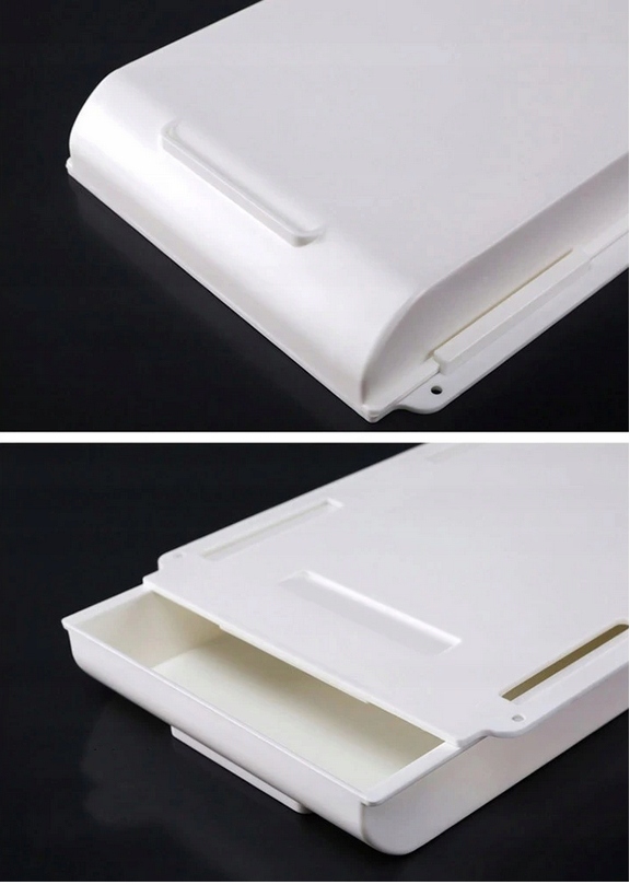 Samoprzylepna szuflada organizer pod biurko ZESTAW Wysokość produktu 3.5 cm