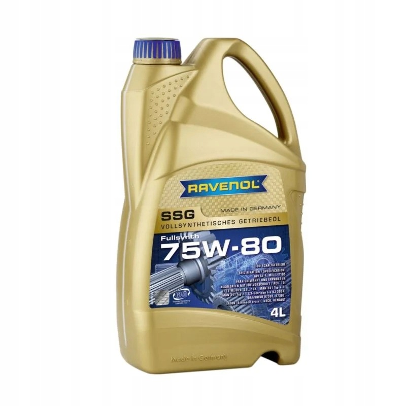 Ravenol Ssg Spec Synt Lkw 75W80 4L