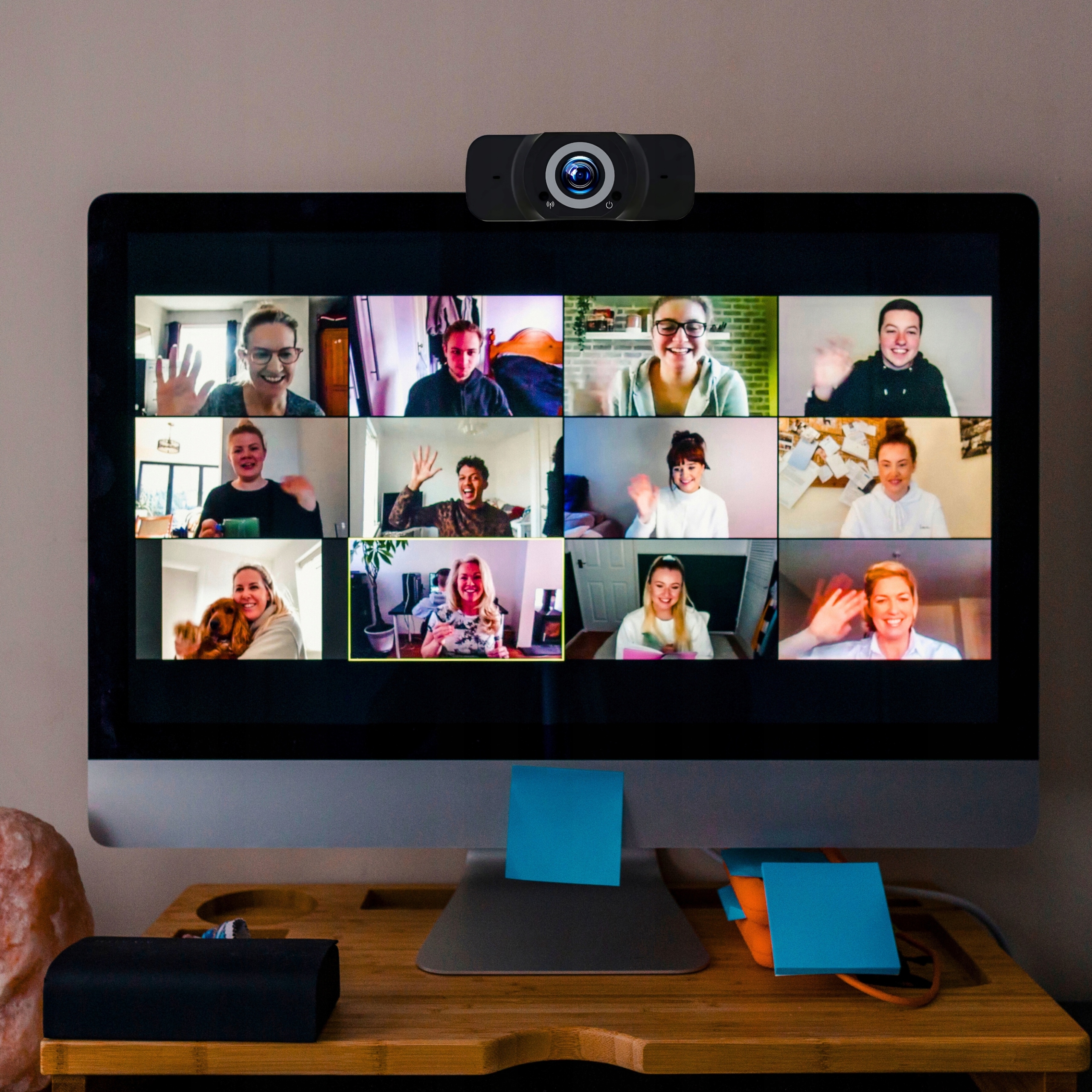 KAMERA INTERNETOWA KAMERKA PRO FULL HD 1080p z MIKROFONEM WEBCAM DO LAPTOPA Marka Agiler