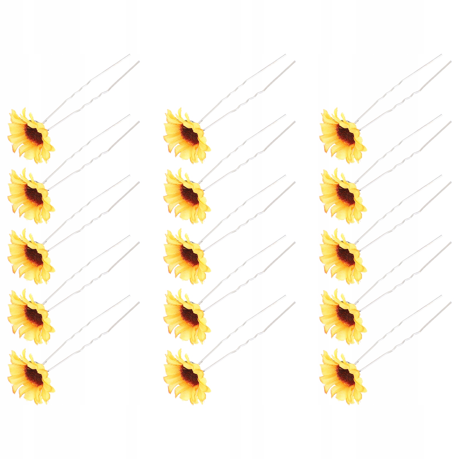 

Kwiatowa spinka do włosów Diy Słonecznik do włosów na wesele