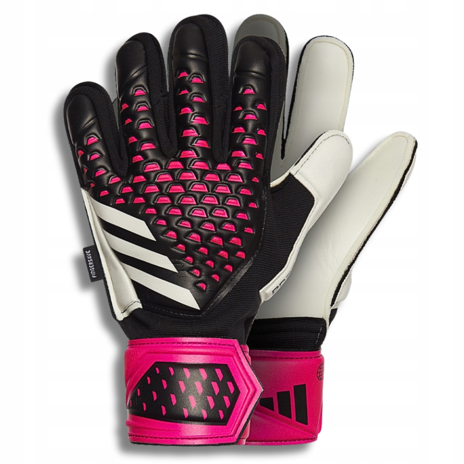 Rękawice bramkarskie dziecięce Adidas Predator Gl Mtc Fingersafe| rozmiar 4