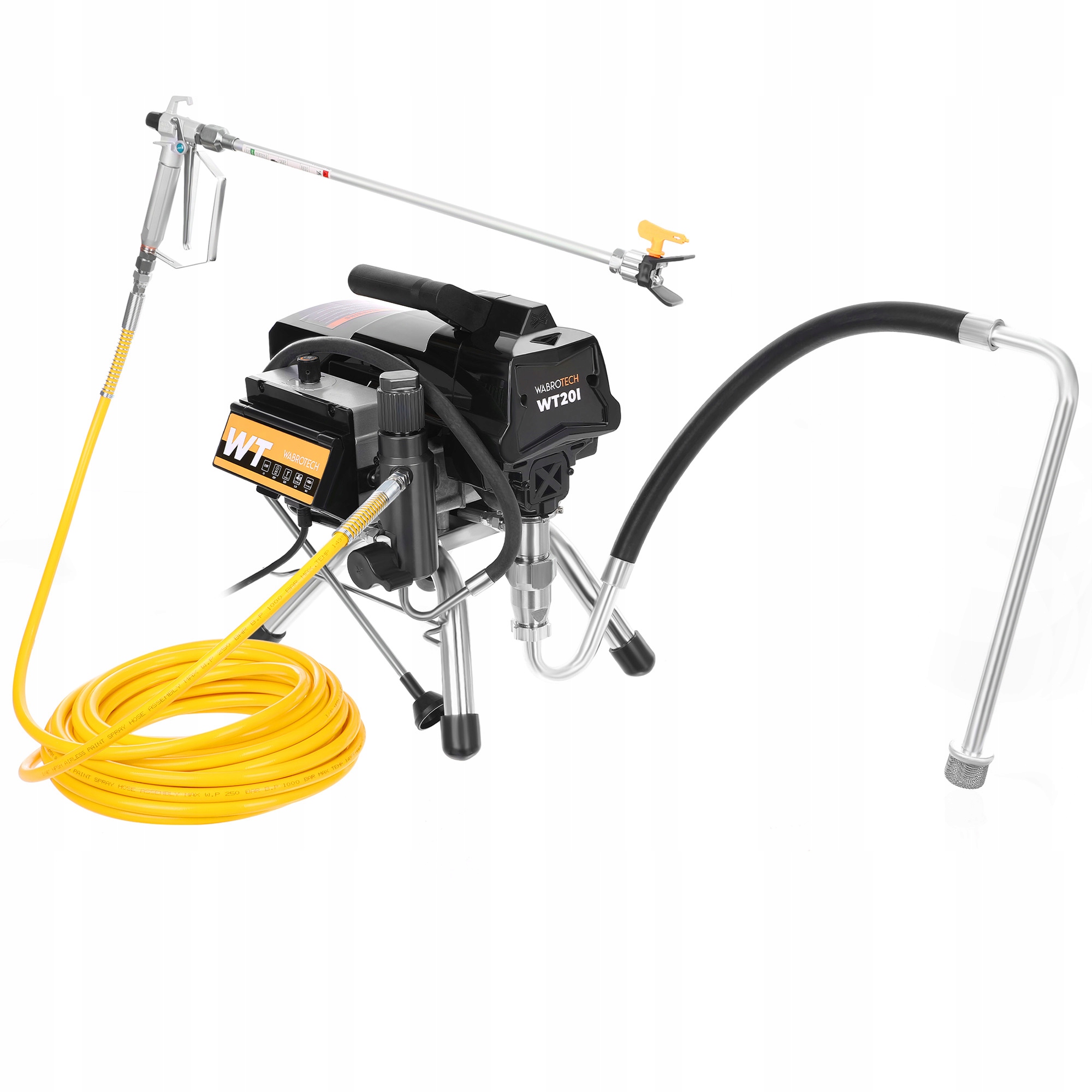 Hydrodynamický Malířský Agregát WT20i Wabrotech Pistole Čerpadlo Typu Graco