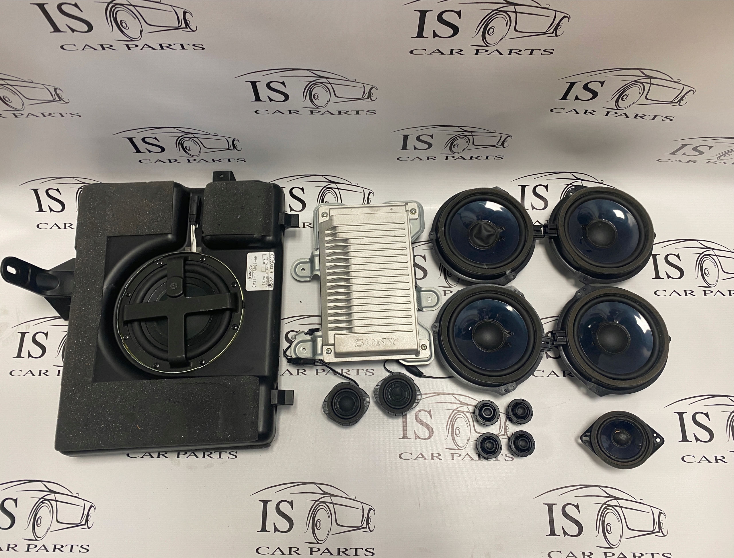 EM2T-19A067-AE DS7T-18B849-AZ - FORD S-MAX MK2 ЗВУКОВАЯ СИСТЕМА SONY ДИНАМИКИ САБВУФЕР