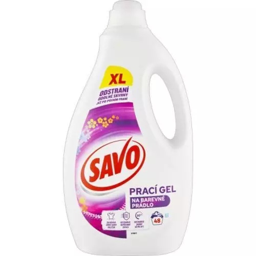 Savo prací gel na barevné prádlo 2,4l