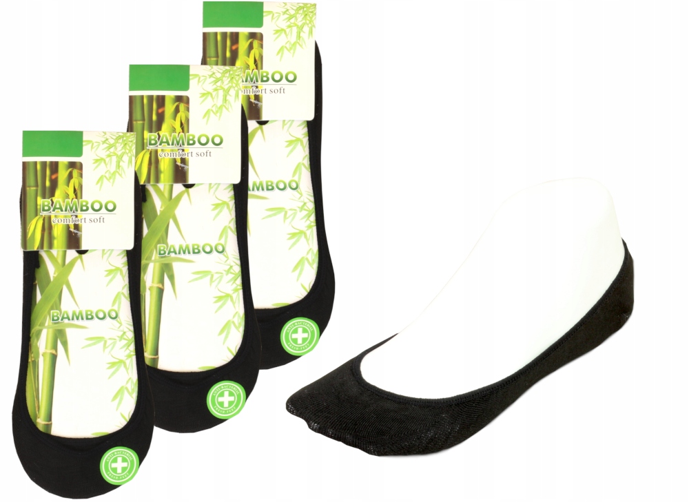 

3x Stopki Balerinki Damskie Bambusowe -- 39-41