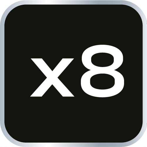 Klucze udarowe Torx 1/2", zestaw 8 szt. NEO Waga produktu z opakowaniem jednostkowym 0.15 kg