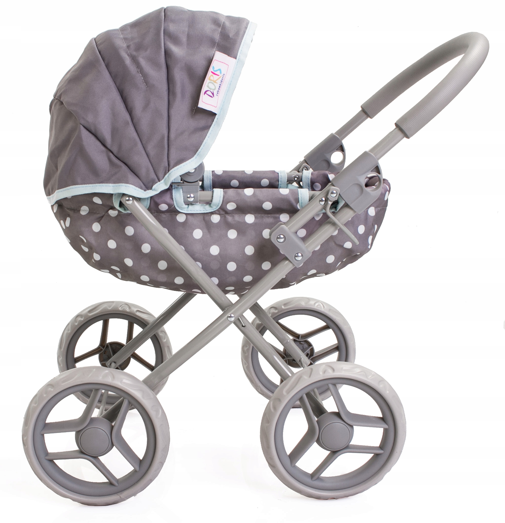 WÓZEK dla lalek lalki głęboki Doris + TORBA TOREBKA przewijak Kod producenta DM9325NB