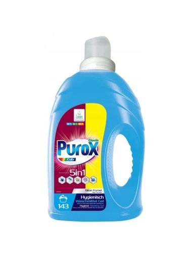 2x Gel na praní Purox Color na barvu 143 praní 4,3 l